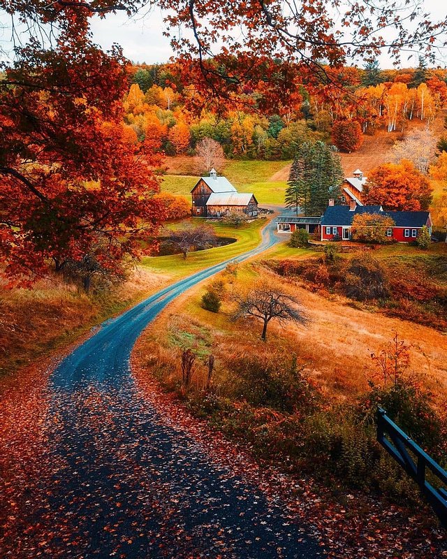 Best Fall Foliage in Vermont Itinsy